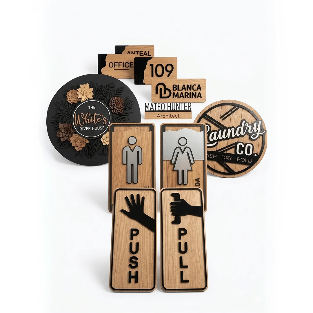 Logótipos e sinalização corporativa premium