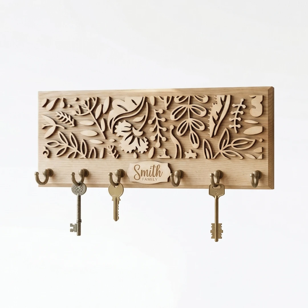Entryway Key Organizer – Customizable Option