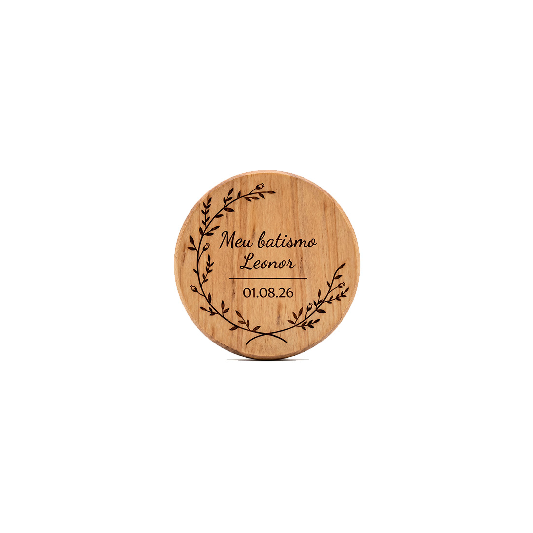 Bases de Copos em Madeira Personalizadas